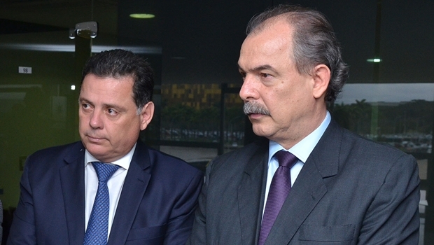 Governador Marconi se reúne com o ministro da Casa Civil Aloizio Mercadante | Foto: Eduardo Ferreira