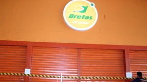 Fachada do Bretas do Araguaia Shopping, em Goiânia | Foto: Decon