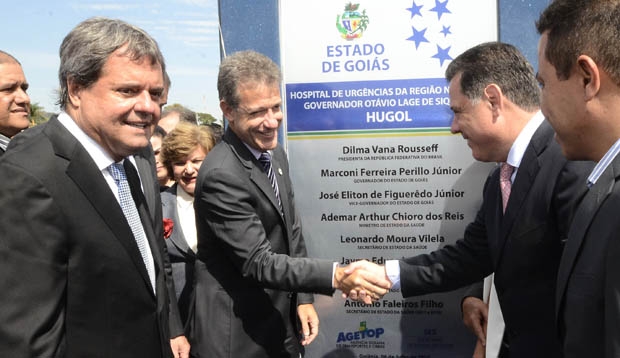 Governador inaugura o Hugol. Fotos Rodrigo Cabral