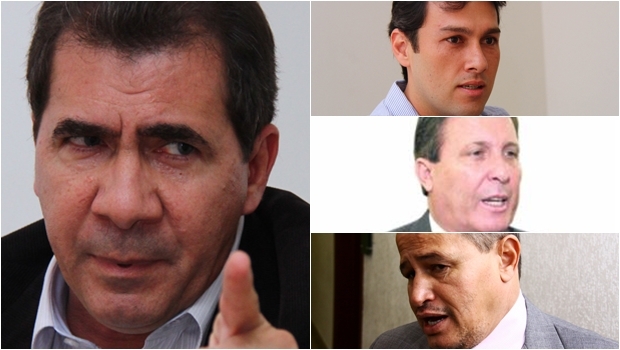 Para a vaga de vice do prefeito João Gomes, Fernando Cunha Neto, Pedro Canedo e Carlos Antônio tentam se cacifar  