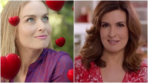 Angélica e Fátima Bernardes, garotas propaganda das marcas Perdigão e Seara, respectivamente | Foto: Reprodução/Youtube