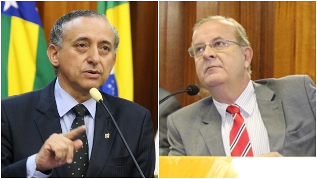 Anselmo Pereira (esq) e Paulo Garcia | Fotos: Alberto Maia/Câmara de Vereadores