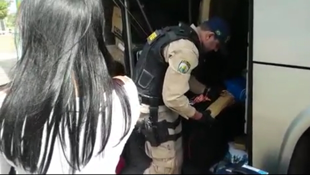 Adolescente levava tabletes de Goiânia a Gurupi | Foto: Divulgação/PRF