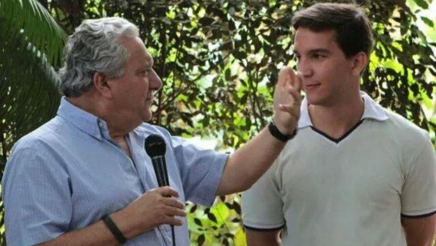 Secretário Vilmar Rocha (PSD) e Bruno Manoel: liderança jovem quer fazer partido crescer em Trindade (e em Goiás) | Foto: reprodução / Facebook 