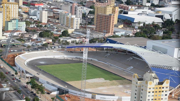Obras do Centro de Excelência do Esporte, no centro da capital | Foto: Divulgação