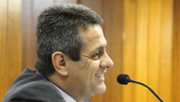 Denício Trindade propôs a CEI da Saneago, que fica para agosto | Foto: Alberto Maia/Câmara de Vereadores