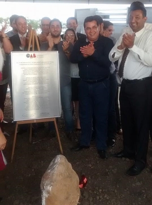 Enil durante o lançamento do CEL da OAB-GO, que será construído na região Norte do Estado 