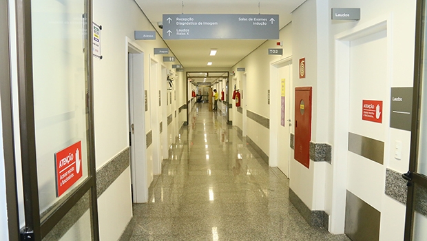 As alas de internação, ortopedia e traumatologia estão em plena operação