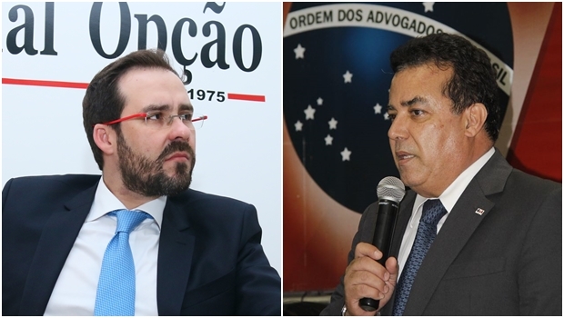 Lúcio Flávio e Enil Henrique devem polarizar eleição da OAB-GO | Foto: Fernando Leite / Jornal Opção / reprodução / Facebook