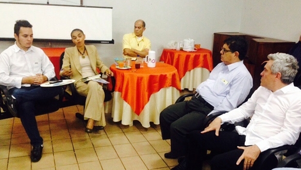 Marina Silva participa de reunião em Anápolis | Foto: Divulgação 