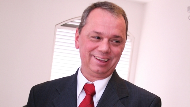 Advogado Miguel Cançado em visita ao Jornal Opção | Foto: Fernando Leite / Jornal Opção 