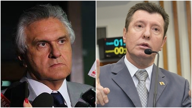 Senador Ronaldo Caiado e deputado estadual José Nelto | Fotos: Divulgação/Facebook - Alego