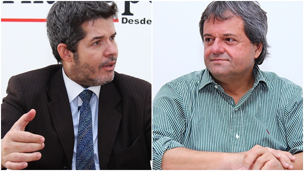Delegado Waldir tem eleitorado / Jayme Rincón é uma aposta tucana | Fotos: Fernando Leite/ Jornal Opção