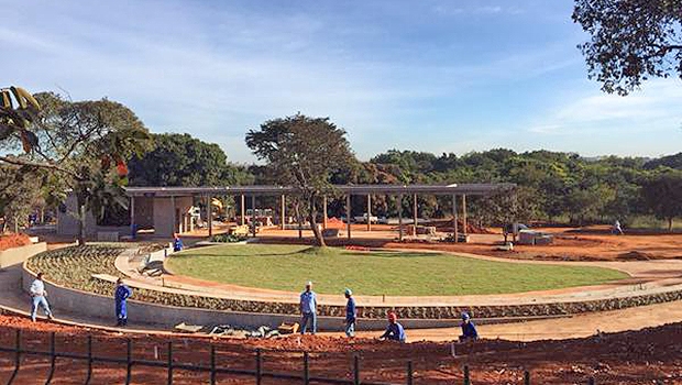 Obras do Macambira-Anicuns, na Região Sudoeste da capital | Foto: Reprodução/Prefeitura de Goiânia