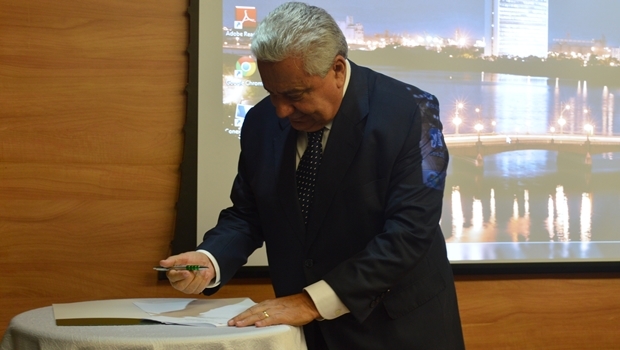 Vilmar Rocha (PSD) toma posse no Concepe | Foto: Secima 