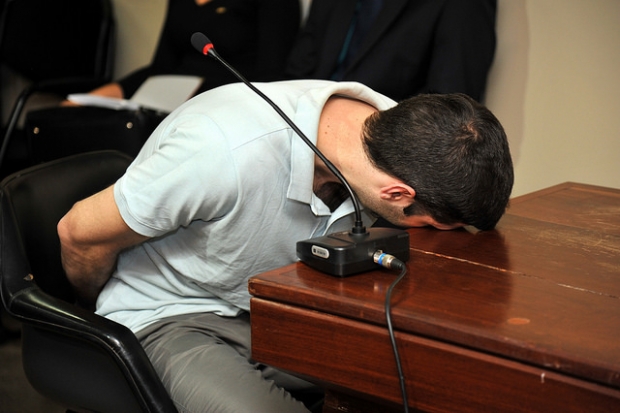 Tiago Henrique se manteve calado durante audiência