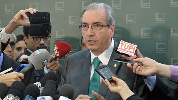 Presidente da Câmara, dep. Eduardo Cunha (PMDB-RJ) concede entrevista Data: 20/08/2015 - Foto: Alex Ferreira / Câmara dos Deputados