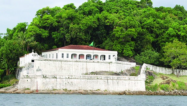 Fortaleza de Santo Amaro da Barra Grande, em Santos: o local para onde eram remetidos os presos com penas mais graves
