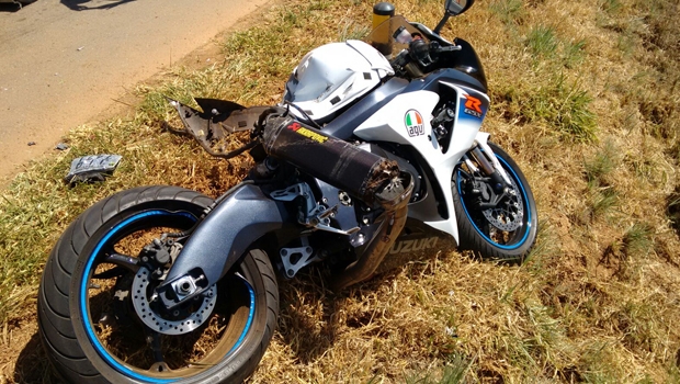 Acidente na BR-060, entre Alexânia e Abadiânia | Foto: PRF