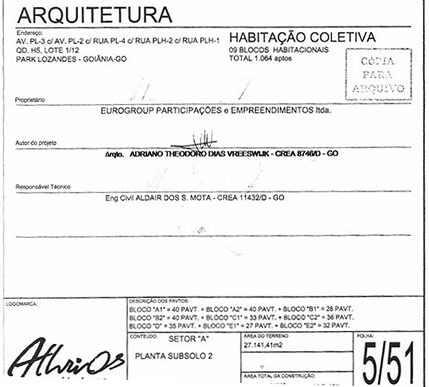 Contrato fechado entre Eurogroup e a empresa Athrios | Foto: Reprodução