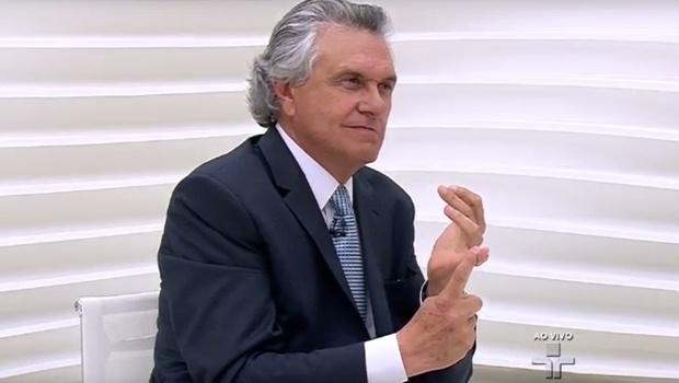 Caiado: "Esse governo atual é ilegítimo e qualquer ação vinda dele não há respaldo popular" | Foto: reprodução / Roda Viva