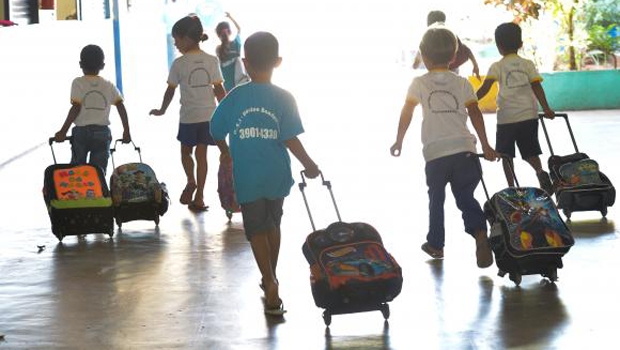 Portal do MEC diz qu e 18,6% das crianças de 4 e 5 anos estão fora das salas de aula | Foto: Elza Fiúza/Agência Brasil