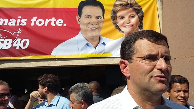 Presidente estadual do PPS, Marcos Abrão, sobrinho de Lúcia Vânia | Foto: Sarah Teófilo