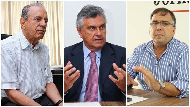 Iris Rezende, Ronaldo Caiado e Sandro Mabel: o trio articula um projeto político que passa por 2016 para chegar mais forte em 2018