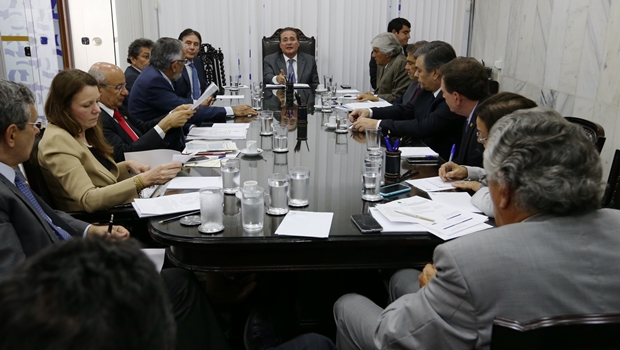 Renan Calheiros se reúne com líderes partidários | Foto: Lula Marques / Agência PT