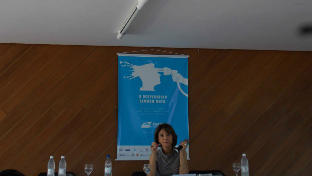 Secretária frisou que proposta original do festival, que é debater cinema e meio ambiente, teve mais força | Foto: Sarah Teófilo