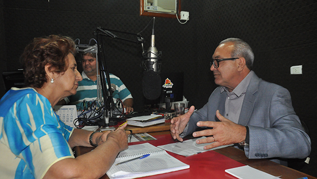 Jânio Darrot, na Rádio Trindade FM: “Satisfação é ver a cidade arrumada”