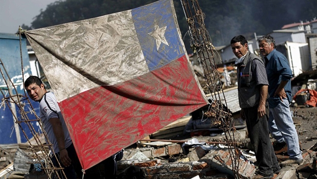 Terremoto que atingiu o Chile neste ano assustou população, já traumatizada pelo de 2010 | Foto: Victor Rojas