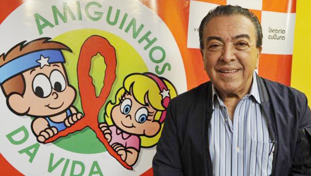 O desenhista Maurício de Souza é o homenageado da 17ª Bienal Internacional do Livro do Rio de Janeiro | Valter Campanato/ABr