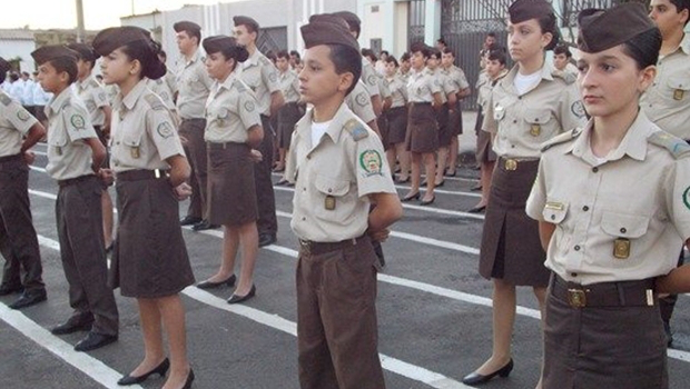 Alunos do CMPG em formação