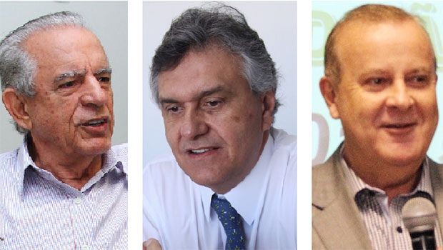 Se candidato a prefeito, Iris Rezende precisará escolher entre o DEM de Ronaldo Caiado e o PT de Paulo Garcia | Fotos: Fernando Leite/Jornal Opção