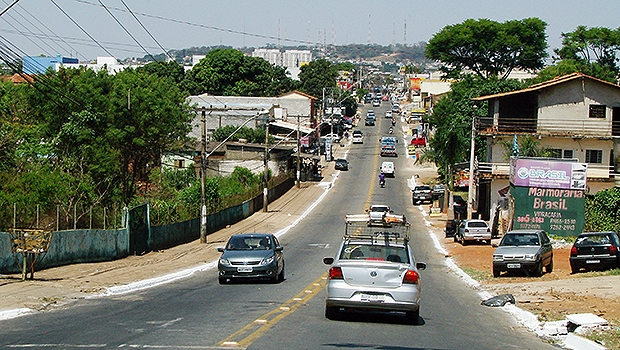 Avenida Mangalô, Região Noroteste, em Goiânia. Cidade ficou na 11ª colocação na lista | Marcello Dantas