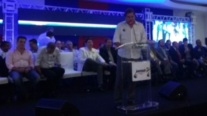 Juraci discursa no evento | Foto: Sarah Teófilo 