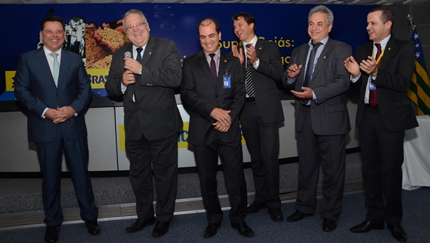 Governador e diretores do Banco do Brasil | Foto: Mantovani Fernandes