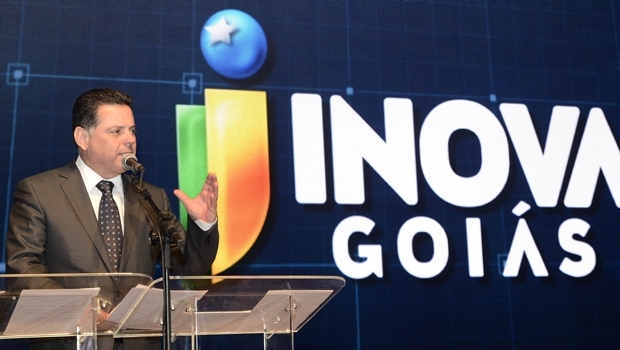 Governador Marconi Perillo durante lançamento do Inova Goiás | Foto: Rodrigo Cabral 