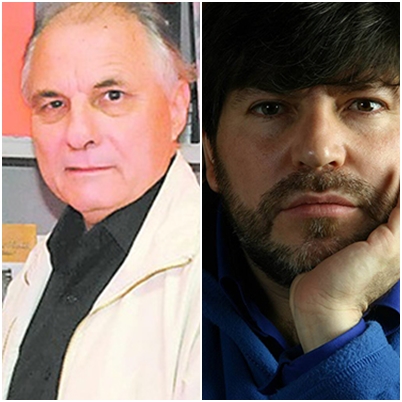 Citados por Dina Grijalva em ensaio, o argentino Orlando Van Bredam (à esquerda) e o chileno Max Valdés Avilés se destacam, na literatura, pela incrível brevidade que conseguem alcançar em suas miniaturas textuais | Divulgação 