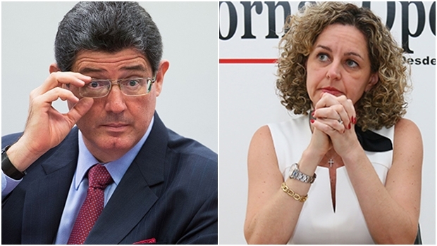 Enquanto o ministro da Fazenda Joaquim Levy tenta convencer o governo federal de que a crise brasileira não é oriunda da internacional e de que, por isso, é preciso fazer ajustes para não deixar o País cair ainda mais, os secretários da Fazenda estaduais, como Ana Carla Abrão, querem manter seus estados crescendo. O ponto-chave para todos: é preciso, impreterivelmente, reduzir o tamanho da máquina | Marcelo Camargo/Agência Brasil/ Fernando Leite/Jornal Opção