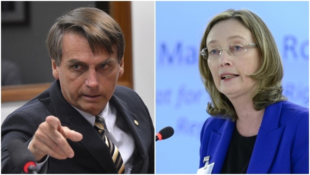 Deputados federais Jair Bolsonaro e Maria do Rosário | Foto: Wilson Dias - Agência Brasil | Foto: Jean-Marc Ferré - UN Photo 