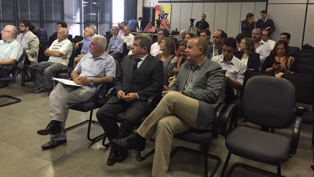 Prefeito Paulo Garcia durante a solenidade desta quinta | Foto: Prefeitura de Goiânia