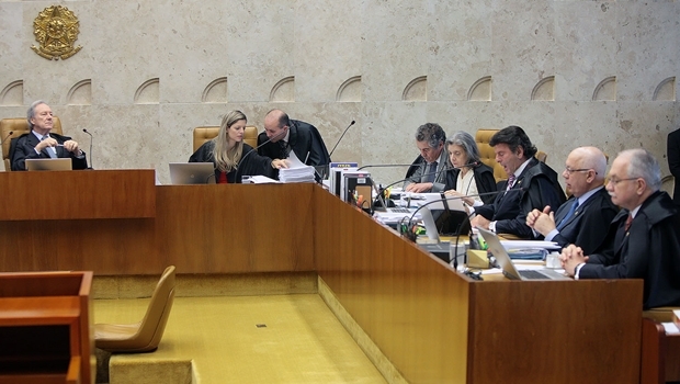 Sessão que decidiu sobre o financiamento privado | Foto: Nelson Jr. / SCO / STF