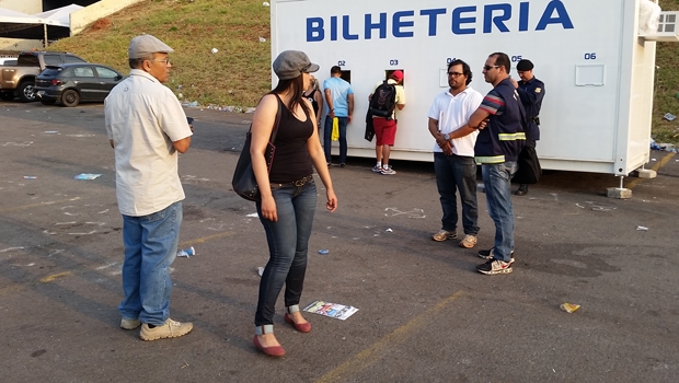 Secretário Jeovalter Correia, auxiliares e fiscais durante operação no domingo (6) | Foto: Prefeitura de Goiânia