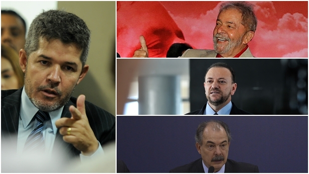 Delegado Waldir quer ouvir ex-presidente Lula, e ministros Edinho Silva (Comunicação) e Mercadante (Casa Civil) | Fotos: Renan Accioly / Roberto Stuckert / José Cruz / Antônio Cruz