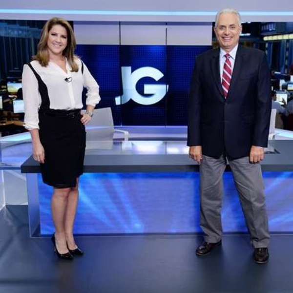 Christiane Pelajo e William Waackjornal-da-globodivulgacao