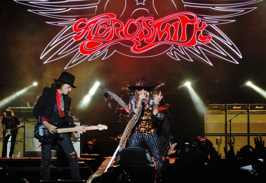 Aerosmith e Whitesnake fecharam o último dia do festival de 2013 | Foto: Reprodução
