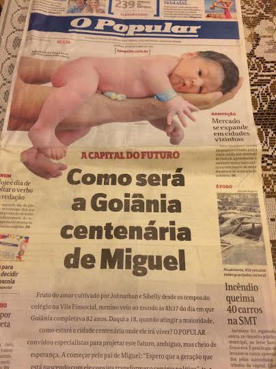 Popular foto da primeira página