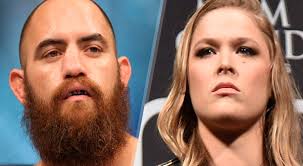 Travies Browne e Ronda Housey juntos